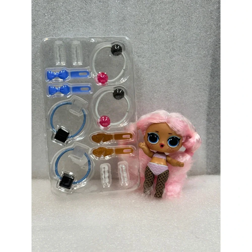 LOL Surprise OMG Remix Jukebox Doll Customizer with Accessories Pink Hair‎